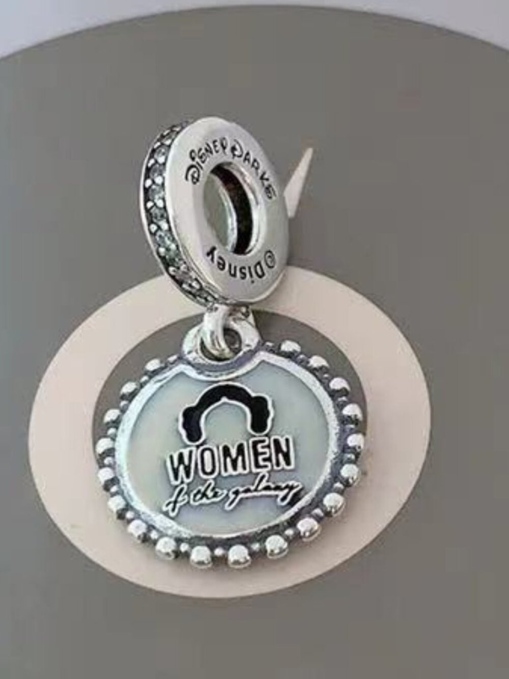 Disney Parks Pandora Star Wars Princess Leia Dangle Charm Women of the Galaxy